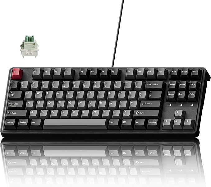Keychron C3 HE TKL Wired Mechanical Keyboard, Magnetic Switches by Keychron
