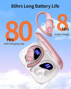 PocBuds Bluetooth Headphones Wireless Earbuds 80hrs Playtime Wireless Charging - Image 3