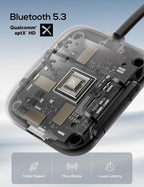 Nulaxy Air in-Flight Bluetooth Wireless Audio Transmitter Receiver - Image 4