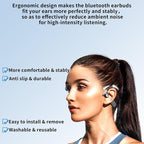 Earbud Tips Ear Bud Tips Soft Anti Slip Washable and Reusable Silicone - Image 6