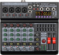 BOMGE 06A Professional 6 Channel DJ Audio Mixer, DJ Controller Sound Mixer by BOMGEMusicStudio