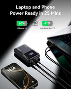 INIU Power Bank, 20000mAh 65W Ultra Compact USB C Laptop & Phone Portable - Image 3