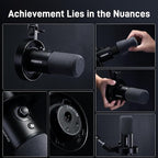 MAONO Dynamic Microphone-XLR USB Podcast Recording Mic: - Image 8