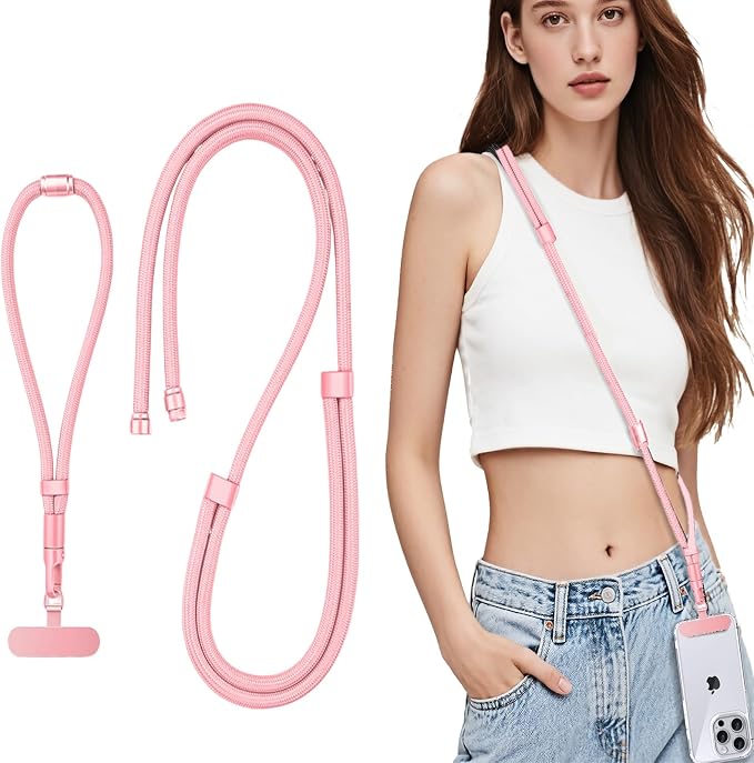 3 in 1 Adjustable Universal Anti-lost Cell Phone Lanyard, Detachable Cell phone by aopnn