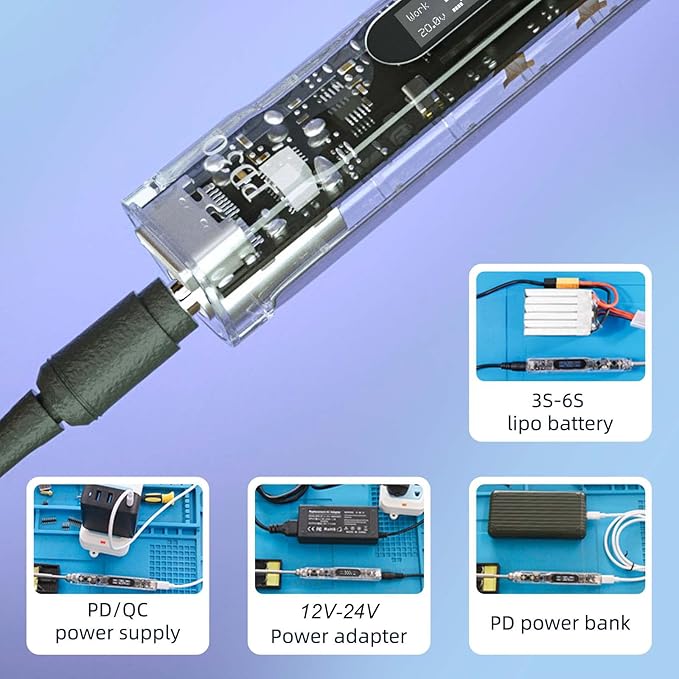 68W Electric Soldering Iron, SEQURE SI012 Pro Outdoor Portable Solder Iron - Image 5