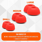 WC TipZ - Upgraded Memory Foam Ear Tips - Image 3
