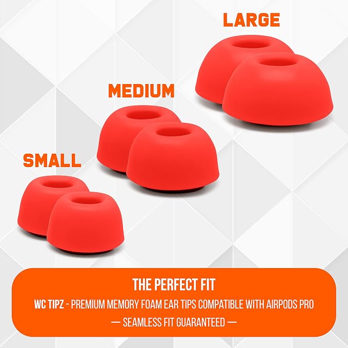 WC TipZ - Upgraded Memory Foam Ear Tips - Image 3