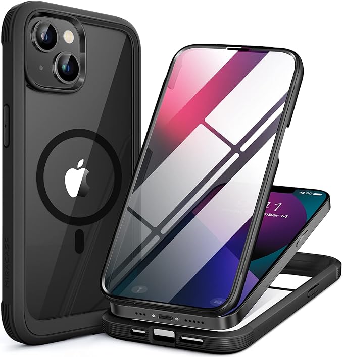 Miracase Glass Series Designed for iPhone 13 Case 6.1 inch, 2023 Upgrade by Miracase