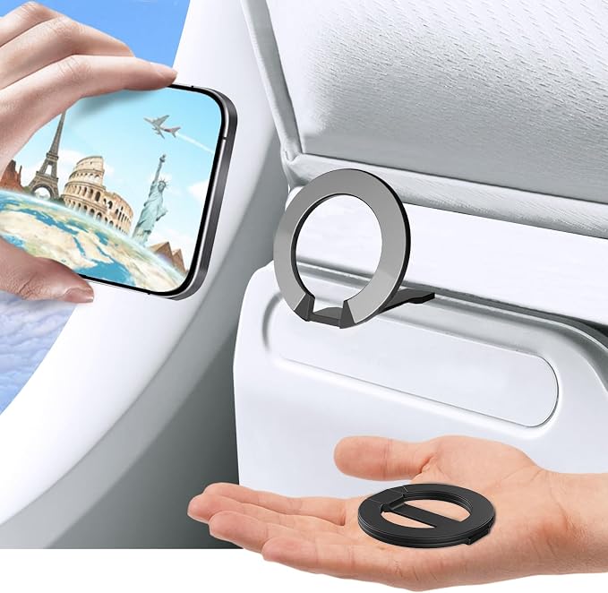 MCCHJoy Mini 2-Pack Universal in Flight Airplane Phone Holder, 360°Rotation by MCCHJoy