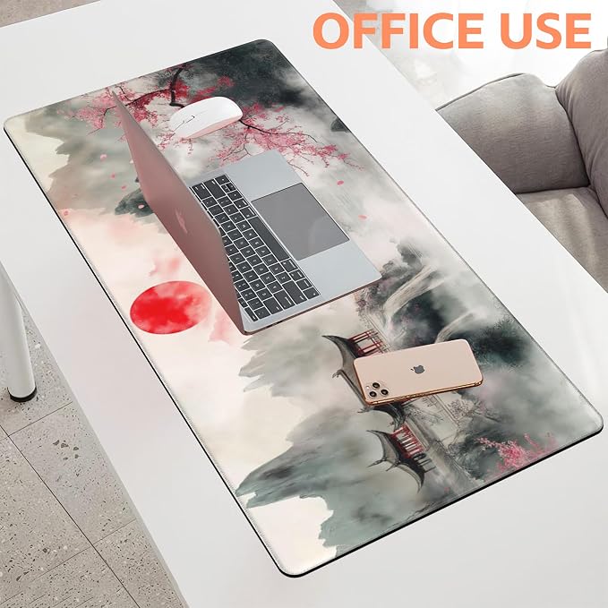 Mouse Pad Large Chinese Landscape Painting Non-Slip Game Desk Mat - Image 5