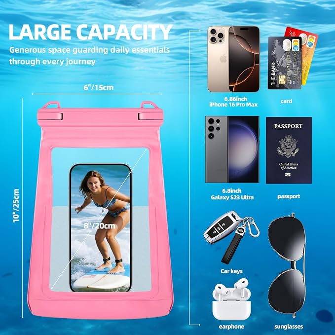 2L Floating Waterproof Phone Pouch - Image 6
