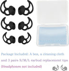 Earbud Replacement Tips Silicone Earbud Tips Ear Bud Covers Compatible - Image 3