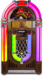 Arkrocket Saturn V Full Size Jukebox Vinyl Record Player Bluetooth USB SD CD - Image 2