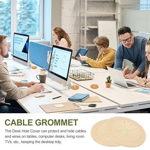PATIKIL Desk Grommet 1-9/16" - Image 7