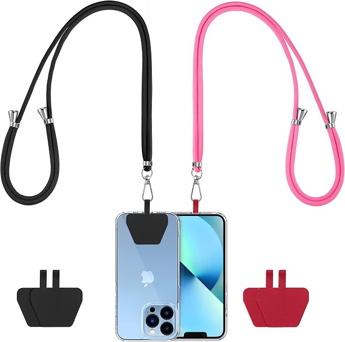 CACOE Phone Lanyard 2 Pcs-2 Pcs Adjustable Neck Strap, Universal Crossbody by CACOE