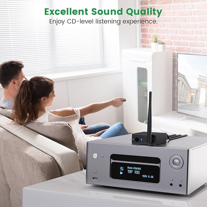 1Mii 2.4GHz Wireless Audio Transmitter and Receiver, HiFi Audio, 20ms Low - Image 7