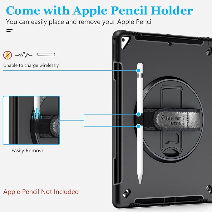 Case for iPad Pro 12.9 2nd Generation 2017 & 2015 1st Generation, Heavy Duty - Image 8