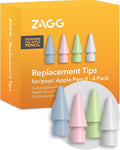 ZAGG Replacement Tips for Apple Pencil 1st Gen, 2nd Gen, & USB-C by ZAGG