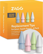 ZAGG Replacement Tips for Apple Pencil 1st Gen, 2nd Gen, & USB-C by ZAGG