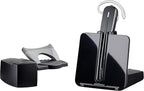 Plantronics - CS540 Wireless DECT Headset - Single Ear Convertible - Connects by Poly