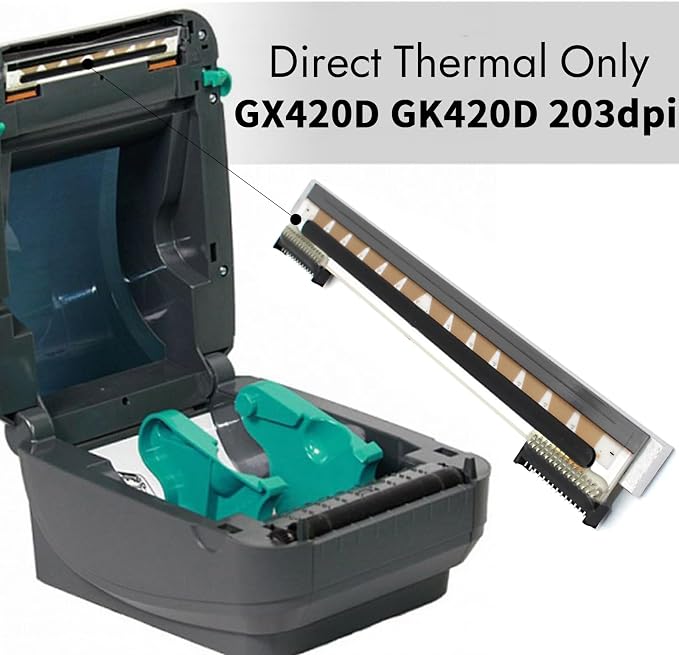 105934-037 New Printhead for Zebra GX420D GK420D ZP450 ZP550 ZP505 ZP500 - Image 4