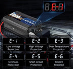 LVYUAN 500 Watt Pure Sine Wave Power Inverter 24V to 110V/120V DC to AC - Image 7