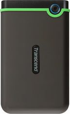 Transcend 4TB SJ25M3, USB 3.1 Portable Hard Drive Rugged, Anti-Shock Resistant by Transcend