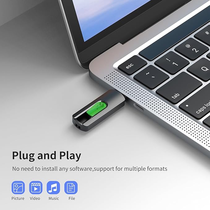 RAOYI 10Pcs 8GB USB Flash Drives Slide Retractable Memory Stick Bulk USB 2.0 - Image 2
