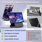2K 180Hz Portable Monitor, 23.8" 2560x1440 QHD 120% SRGB IPS FreeSync Gaming - Image 6