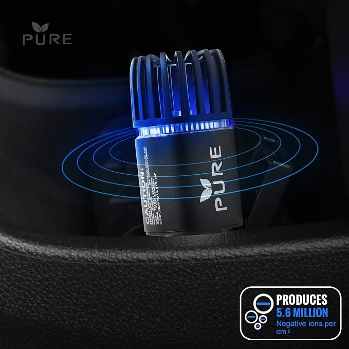 Car Air Purifier ARB Certified 3in1 Premium Stainless Steel Air Filter Ionizer - Image 7