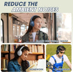 BERIBES Upgraded Hybrid Active Noise Cancelling Wireless Headphones - Image 7