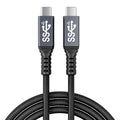 usb c 3.1 cable, usb c 10gbps type c data transfer cable 4K Video Output 100W by HOTUTUKI