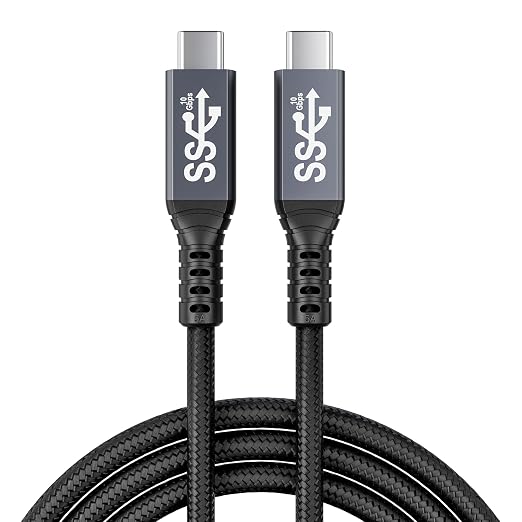 usb c 3.1 cable, usb c 10gbps type c data transfer cable 4K Video Output 100W by HOTUTUKI