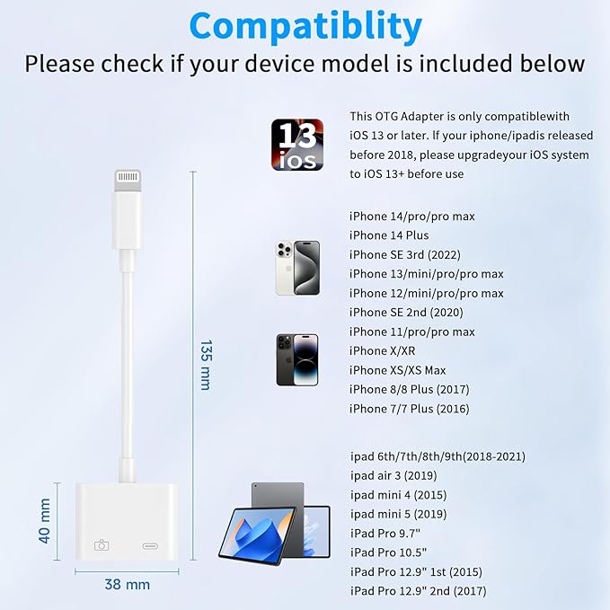 Lightning to USB Camera Adapter - Image 7