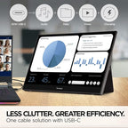 ViewSonic TD1655 15.6 Inch 1080p Portable Monitor - Image 4