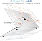 MEEgoodo for MacBook Air 13 inch Case 2021 2020 2019 2018 A2337 M1 A2179 A1932 - Image 4