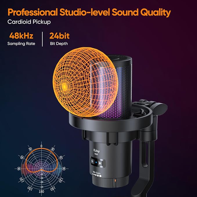 COMICA EJoy Uni USB Gaming Microphone - Image 3