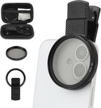 52mm Clip-On CPL Phone Camera Lens Filter, Polarizer Circular Filter, Ultra by Unknown