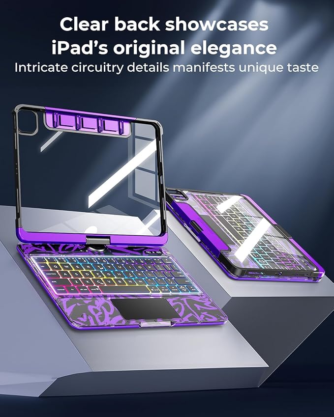 TSQQST Clear Wireless Keyboard Case - Image 6