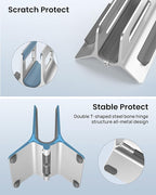 SODI Vertical Laptop Stand for Desk, Gravity Auto Lock Vertical MacBook Stand - Image 6