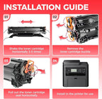 137 Black Toner Cartridge 2-Pack Replacement - Image 4