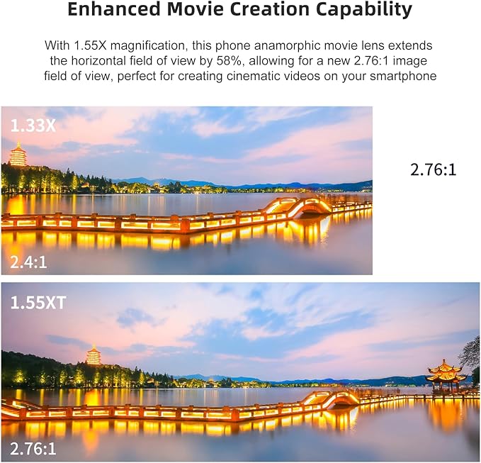 Andoer Anamorphic Movie Lens 1.55X - Image 4