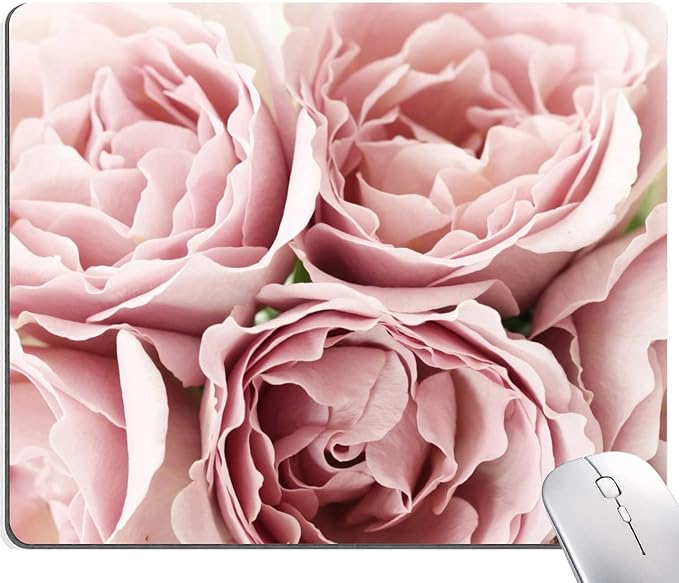 Hokafenle Mouse Pad Flower, Cute Floral Mouse Pads by Hokafenle