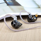 Kinboofi IEM Headphone with Mic, KZ DQS HiFi Dynamic Drivers Earphone Earbuds - Image 2