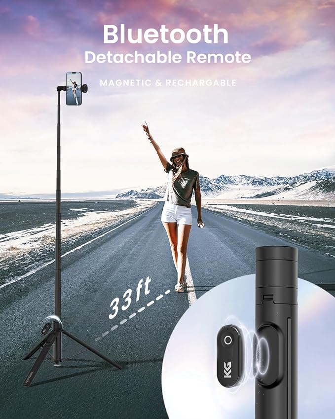 KraftGeek Automatic Tripod for iPhone, Tripod Stand - Image 7
