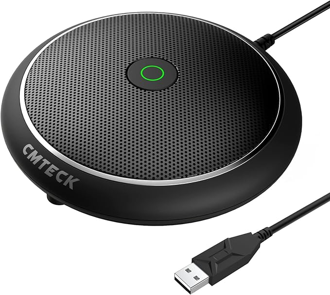 CMTECK Conference USB Microphone, Computer Desktop Mic by CMTECK