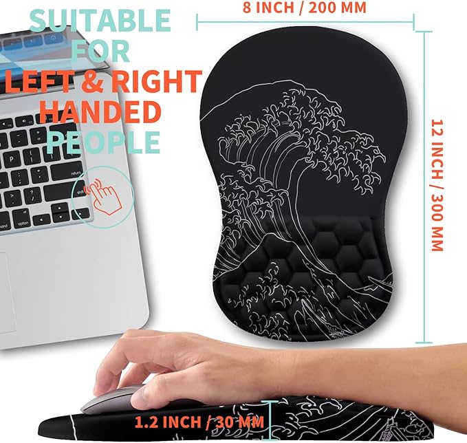 Ergonomic Mouse Pad Wrist Support - Image 5