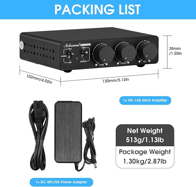 Douk Audio NS-13G MAX 300Wx2 Stereo Amplifier - Image 8