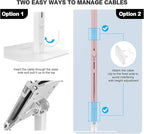 AboveTEK Security iPad Kiosk Floor Stand, Anti-Theft POS Tablet Stands - Image 7