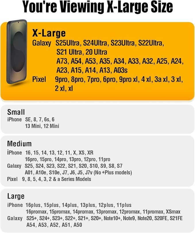 PiTau Holster for Samsung Galaxy Ultra S25 S24 S23 S22 S21 S20 A73 A54 A53 - Image 5